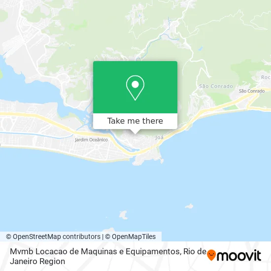 Mvmb Locacao de Maquinas e Equipamentos map