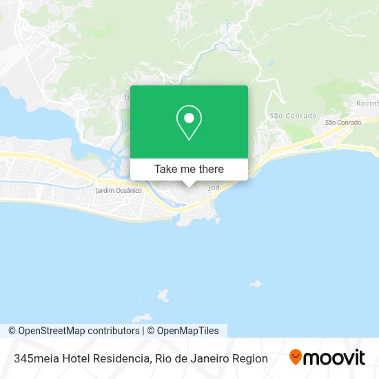 345meia Hotel Residencia map