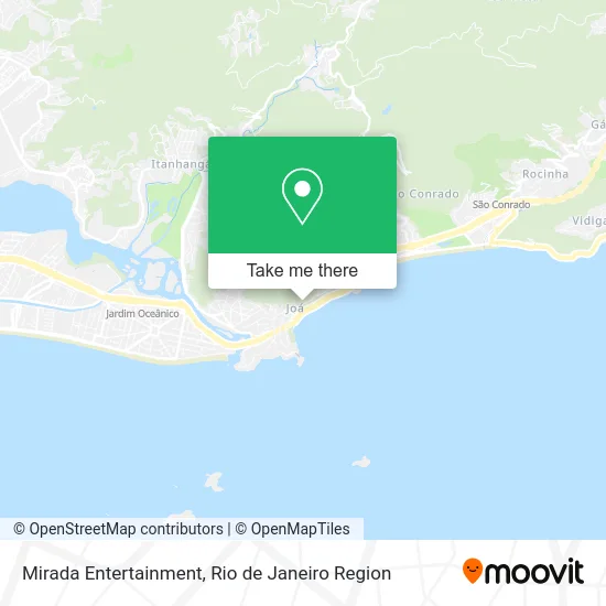 Mirada Entertainment map