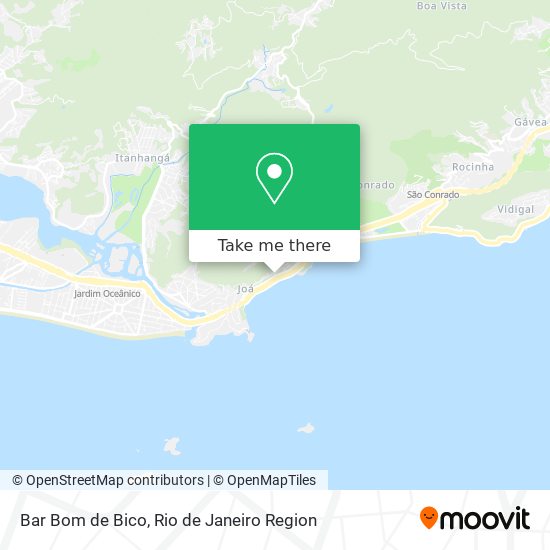 Mapa Bar Bom de Bico