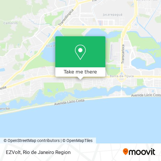 Mapa EZVolt