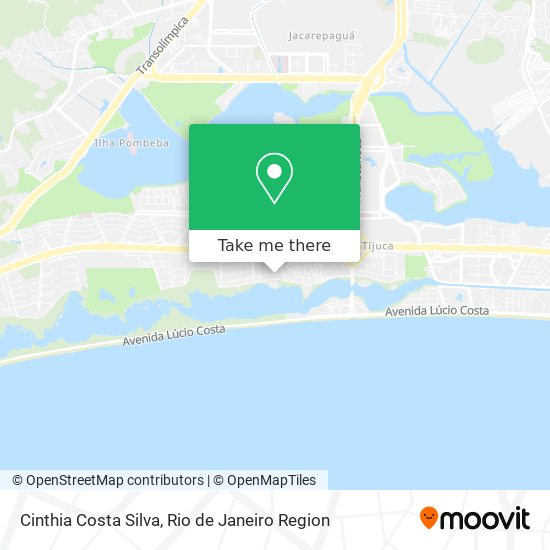 Cinthia Costa Silva map