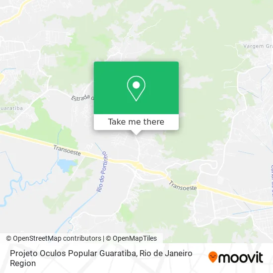 Projeto Oculos Popular Guaratiba map