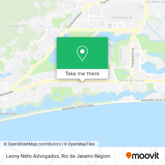 Leony Neto Advogados map