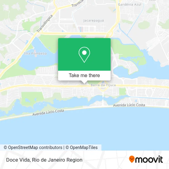Doce Vida map