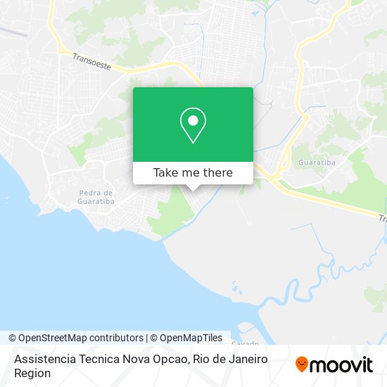 Assistencia Tecnica Nova Opcao map