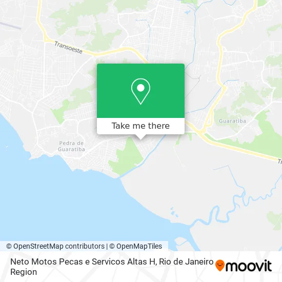Neto Motos Pecas e Servicos Altas H map