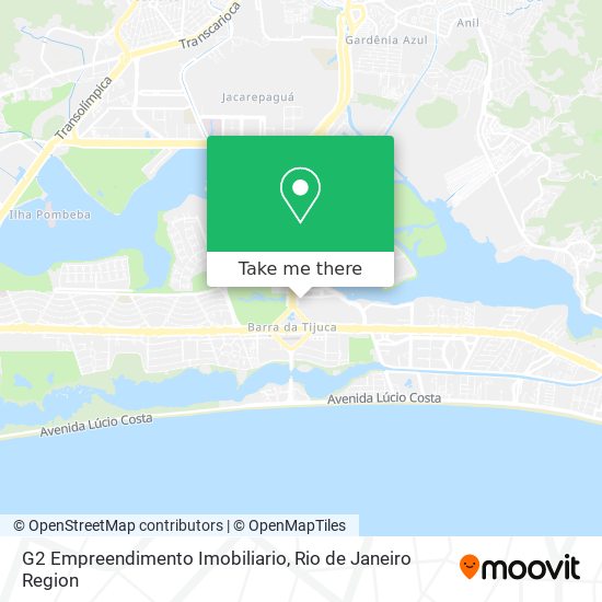 Mapa G2 Empreendimento Imobiliario