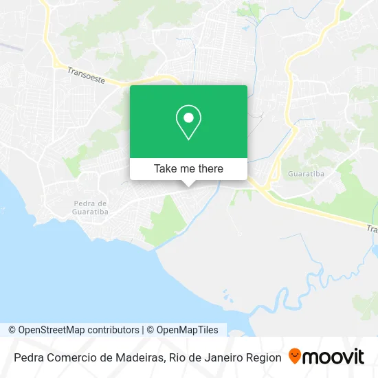 Pedra Comercio de Madeiras map