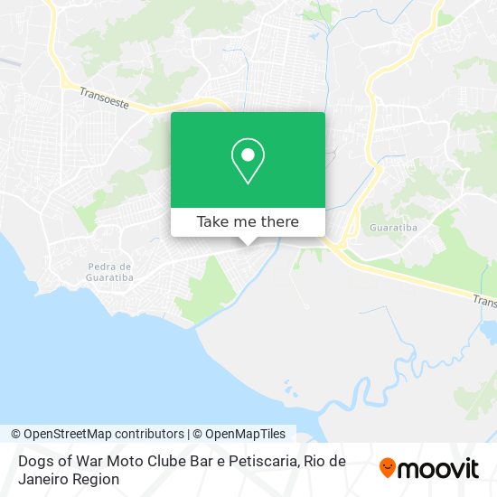 Dogs of War Moto Clube Bar e Petiscaria map