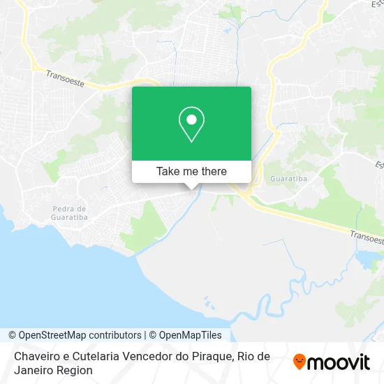 Chaveiro e Cutelaria Vencedor do Piraque map