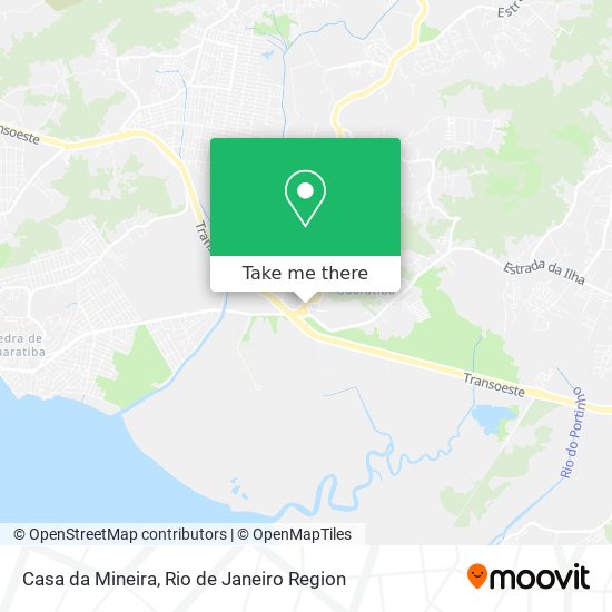 Casa da Mineira map
