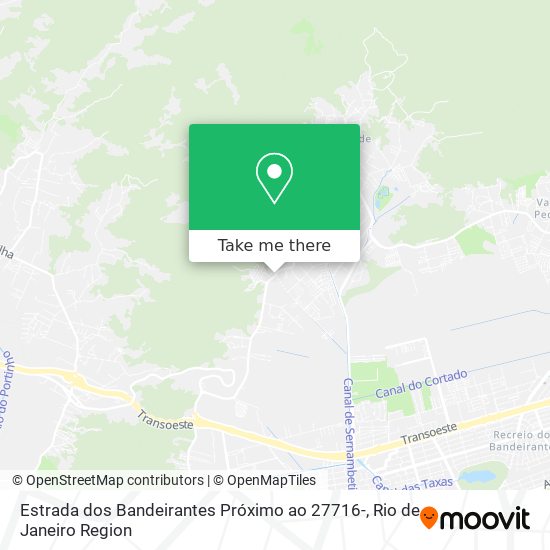Estrada dos Bandeirantes Próximo ao 27716- map