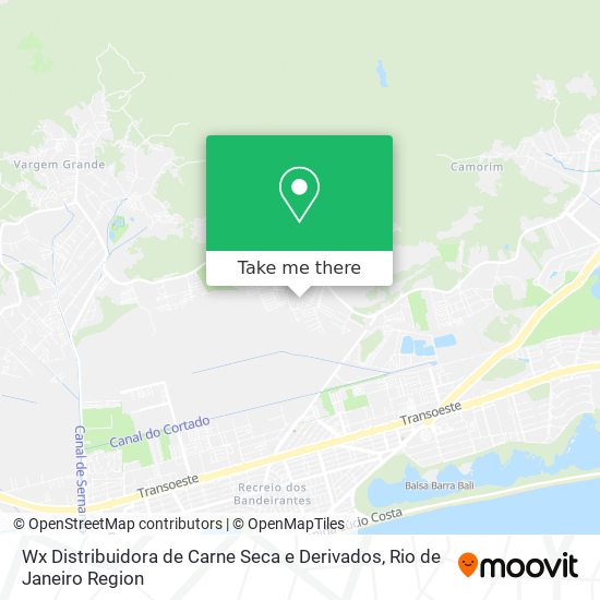 Wx Distribuidora de Carne Seca e Derivados map
