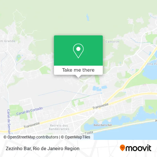 Zezinho Bar map