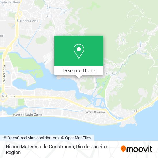 Mapa Nilson Materiais de Construcao