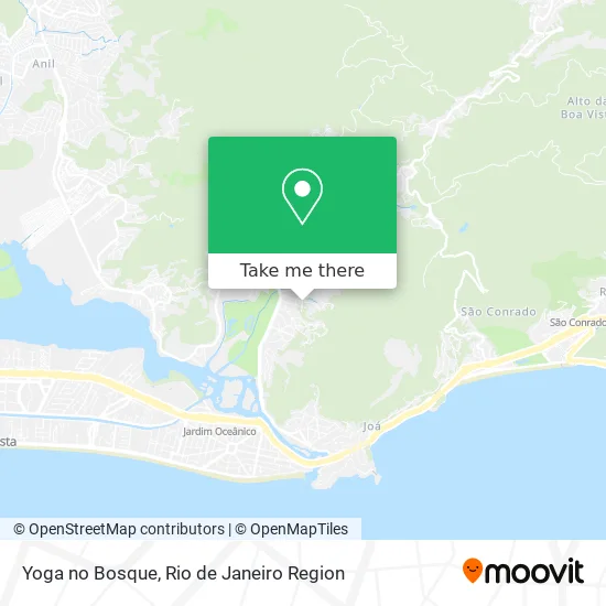 Yoga no Bosque map