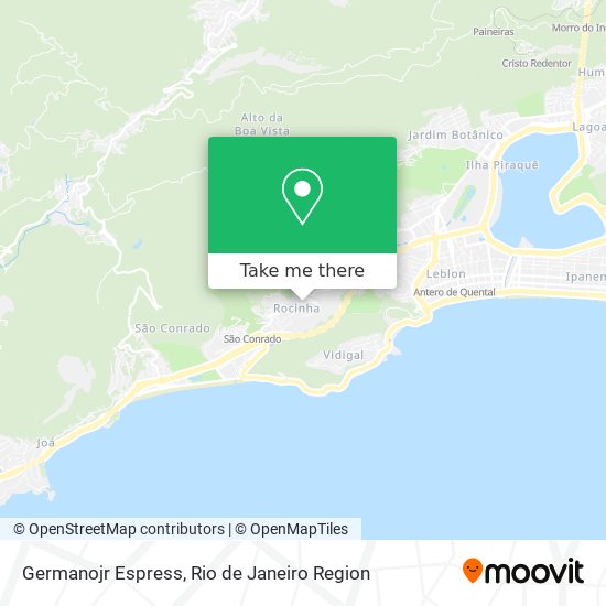 Mapa Germanojr Espress