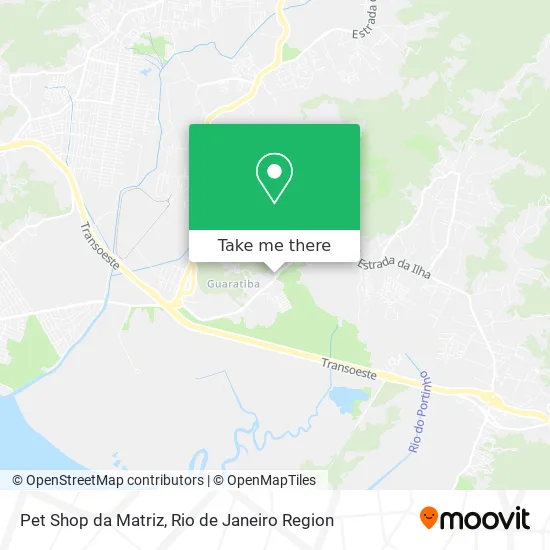 Pet Shop da Matriz map
