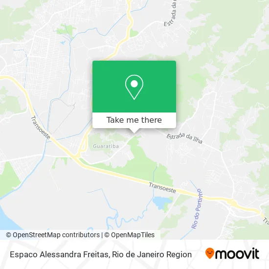 Espaco Alessandra Freitas map