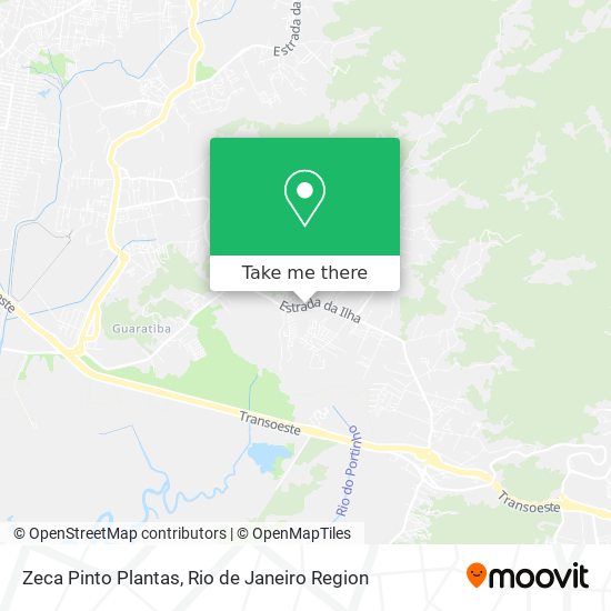 Zeca Pinto Plantas map