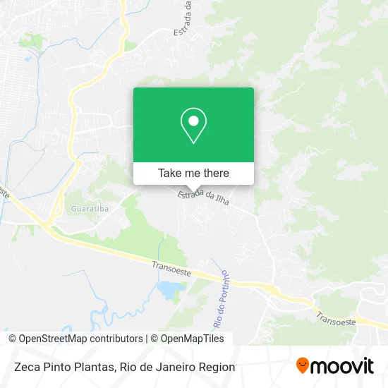 Zeca Pinto Plantas map