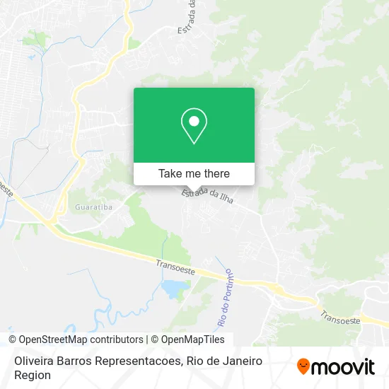 Oliveira Barros Representacoes map