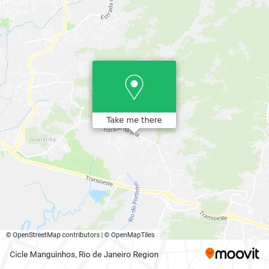 Cicle Manguinhos map