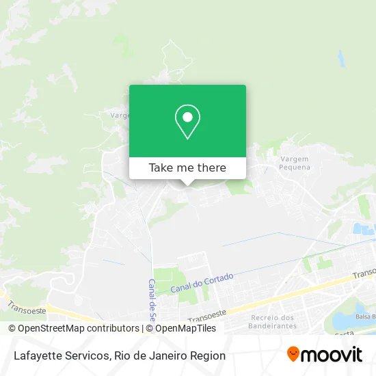 Lafayette Servicos map