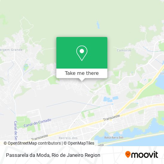 Passarela da Moda map
