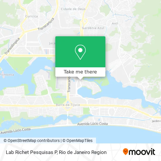 Lab Richet Pesquisas P map