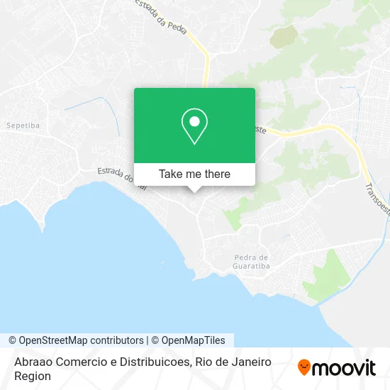 Abraao Comercio e Distribuicoes map