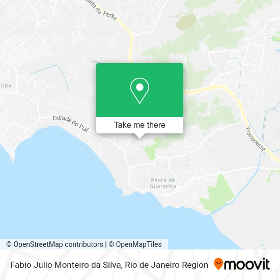 Fabio Julio Monteiro da Silva map