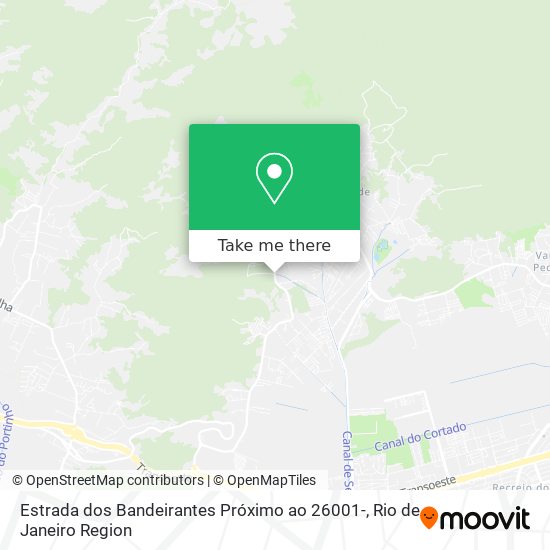 Estrada dos Bandeirantes Próximo ao 26001- map