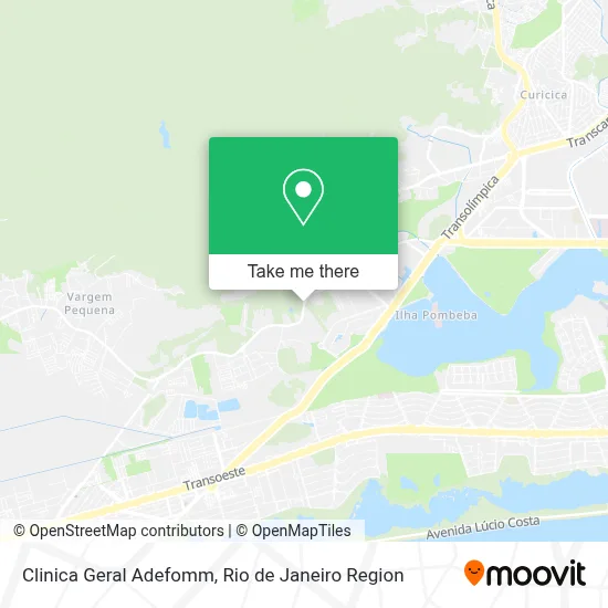 Clinica Geral Adefomm map