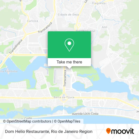 Dom Helio Restaurante map