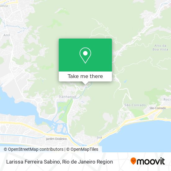 Larissa Ferreira Sabino map