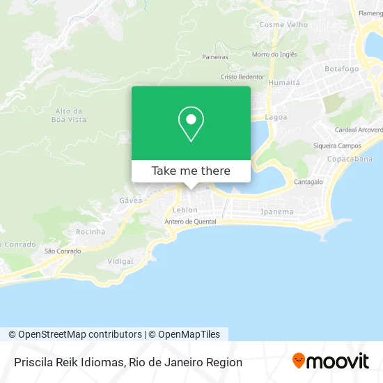 Priscila Reik Idiomas map