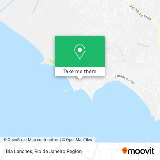 Bia Lanches map