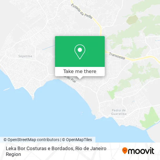 Leka Bor Costuras e Bordados map