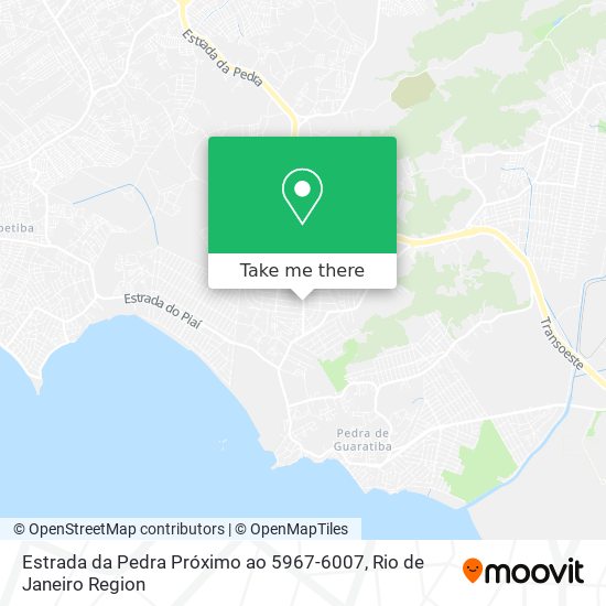 Estrada da Pedra Próximo ao 5967-6007 map