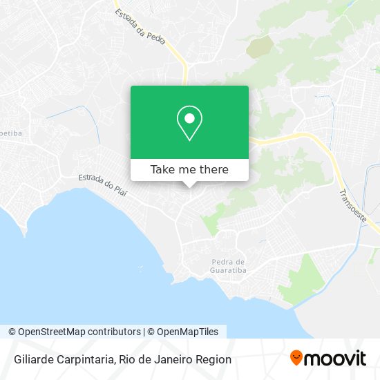 Giliarde Carpintaria map