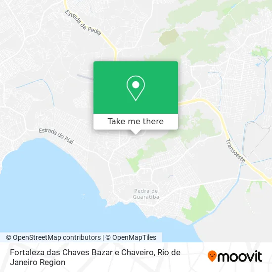 Fortaleza das Chaves Bazar e Chaveiro map