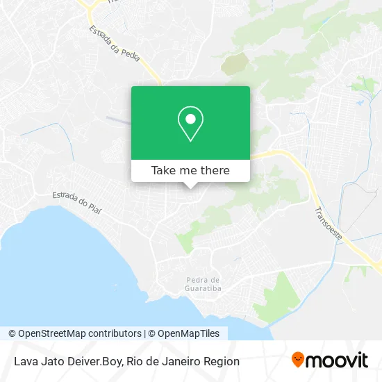 Lava Jato Deiver.Boy map