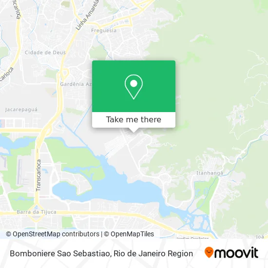 Bomboniere Sao Sebastiao map