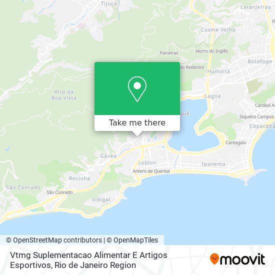 Vtmg Suplementacao Alimentar E Artigos Esportivos map