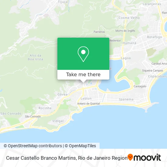 Cesar Castello Branco Martins map