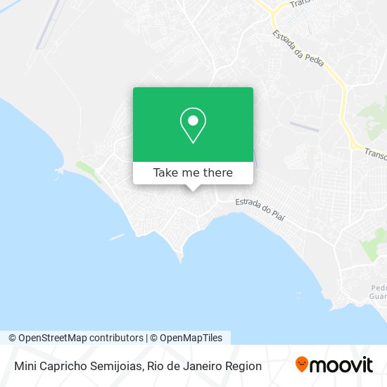 Mini Capricho Semijoias map