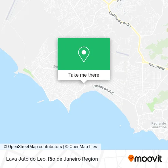 Lava Jato do Leo map