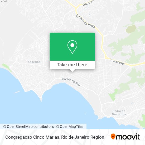 Congregacao Cinco Marias map